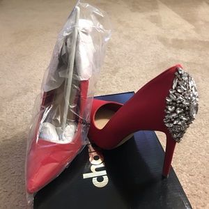 Charlotte Russe sexy Red pump